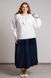 Вышиванка-блуза с этновышивкой и кисточками ВИ-28010-АЛ фото 2